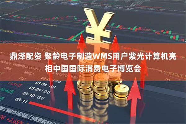 鼎泽配资 聚龄电子制造WMS用户紫光计算机亮相中国国际消费电子博览会